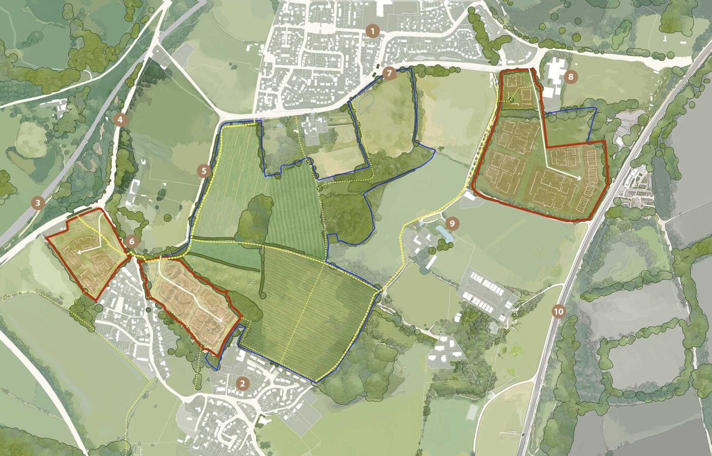 Illustrative site masterplan